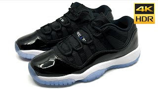 Air Jordan 11 Retro Low GS quotSpace Jamquot 2024 👟 BlackVarsity RoyalWhite ⚫️🔵⚪️ Short Version [upl. by Anrim431]