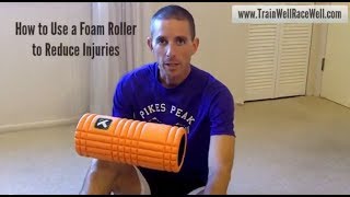 How to Use a Foam Roller to Reduce Injuries With Running  ITB hamstring etc [upl. by Chemaram868]