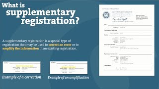 Supplementary Registration Tutorial [upl. by Opal]