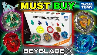 The BEYBLADE X CUSTOMIZE SET U is a MUST BUY [upl. by Carrnan774]