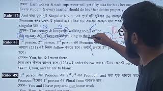 Pronoun Antecedent agreement  Basic Grammar course by Wasik Billah Asif  WhatsApp 01770571042 [upl. by Yentruok64]