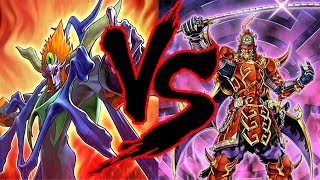 遊戯王公認決勝【インフェルニティ】 VS 【六武衆】 [upl. by Hatty]