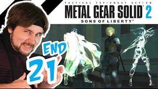 Metal Gear Solid 2 HD Ep21 THE FINAL CURTAIN [upl. by Ettennej]