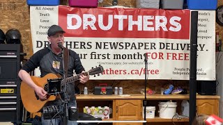 “I will not comply” Druthers shed party in Newfoundland [upl. by Annayar863]