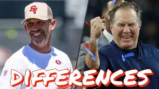 The Differences Between 49ers HC Kyle Shanahan and Bill Belichick [upl. by Bork314]