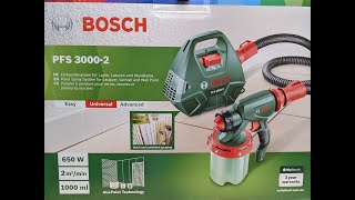 Bosch Farbsprüher PFS 30002 [upl. by Siddon]