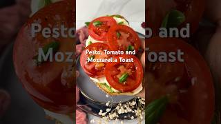 Pesto Tomato and Mozzarella Toast [upl. by Trebleda]