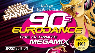 90s Eurodance  The Ultimate Megamix 2021 Edition [upl. by Ylek]