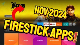 🔥 100 Best FireStick Apps Nov 2024 for Free Movies TV amp Live Sports [upl. by Liauqram]