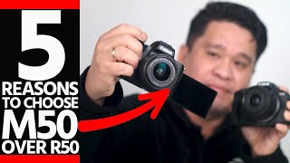 Why the Canon M50 Beats the R50 for Beginners [upl. by Aiepoissac]