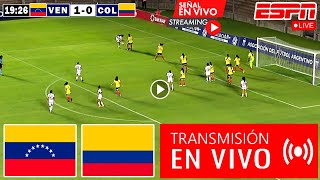 En Vivo Venezuela vs Colombia Ver Partido Vinotinto vs Colombia Femenino Amistoso 2024 hoy [upl. by Epifano]