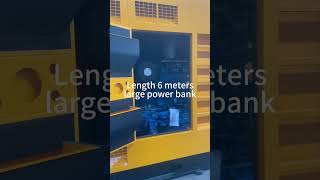 1000KW silent container type diesel generator powered by yuchai engine big power bank generator [upl. by Dannon129]