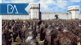 A STALWART DWARVEN DEFENSE  3v3 Siege  Total War RISE OF MORDOR [upl. by Lerat]