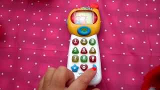 VTECH TALKING TELEPHONE CELL MOBILE PHONICS [upl. by Mathias]