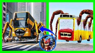 Bus Eater In Real Life All Eat Monster In Real Life Guess The MONSTERS VOICE [upl. by Oidiple455]