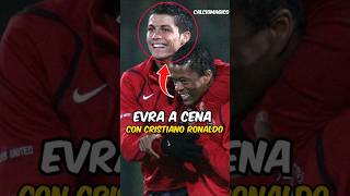 Evra a cena con Cristiano Ronaldo [upl. by Carbo]