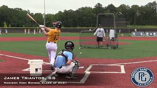 James Triantos Prospect Video SS Madison High School Class of 2021 [upl. by Eiramasil]