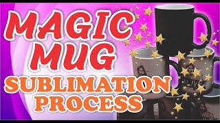 HOW TO SUBLIMATE MAGIC MUGS  Purple Home TV [upl. by Sanborn]