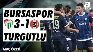 Bursaspor 31 7 Eylül Turgutlu MAÇ ÖZETİ  Ziraat Türkiye Kupası 3 Tur Maçı  31102024 [upl. by Yelsel]