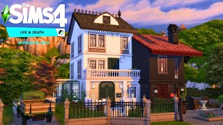 RAVENWOOD TOWNHOUSES 🏡 Sims 4 Life amp Death EARLY ACCESS 💀Sims 4 Speed Build Stop Motion NO CC [upl. by Whallon375]