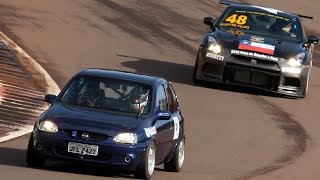 GTR vs Corsa  Track Day [upl. by Yonita]