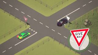 Vic Roads  Road Rules 2  Giving Way At Intersections [upl. by Sarat676]