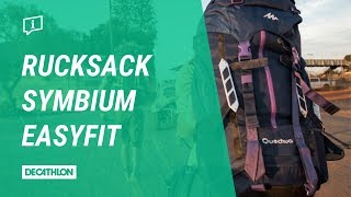 Rucksack Symbium Easy Fit  Wanderrucksack von DECATHLON [upl. by Eyde449]