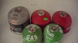 How to refill camping butane tanks [upl. by Tabby]