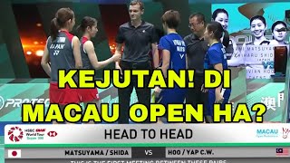 WOW Vivian HooYap C WMAS vs ShidaMatsuyamaJPN  KEJUTAN di MACAU open [upl. by Herschel]