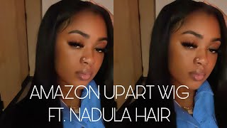 Affordable Amazon UPart Wig FT Nadula Hair  Easy  Fast Install  Amazon Finds [upl. by Moorish352]