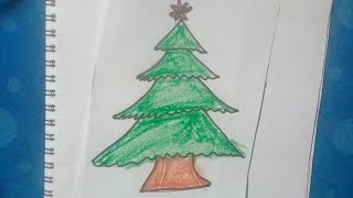 Draw ornamental trees  easy drawing [upl. by Alinna]