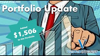 Portfolio Update Sept 8th investment passiveincome stockmarket investing stocks finance buy [upl. by Delanty]