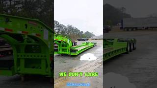 Should you buy a Fontaine Workhorse 55 LCC in the rain trucking heavyhaulage heavyhaul [upl. by Lolande]