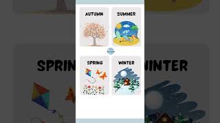 ¡Aprende las ESTACIONES en Inglés 🌞❄️ Pronunciación fácil para Niños season english vocabulary [upl. by Adorl316]