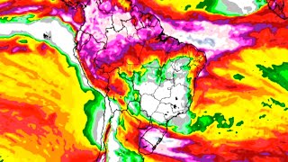 Bloqueio atmosférico se intensifica e vai prolongar onda de calor até 10 de maio deixando clima [upl. by Aretina]