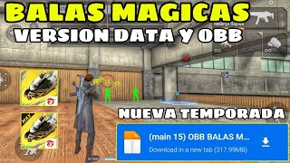 BALAS MAGICAS FREE FIRE ACTUALIZADO ✅ ARCHIVOS PARA FREE FIRE [upl. by Navar]