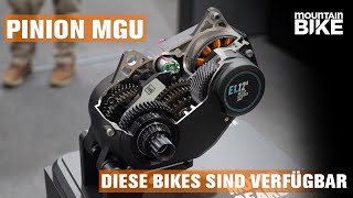 Pinion MGU Diese Bikes sind mit dem neuen GetriebeMotor erhältlich 2023 [upl. by Hgielhsa735]