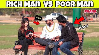 Rich Man vs Poor Man Prank  Prank In Pakistan  Humanitarians Mini [upl. by Aitnahs]