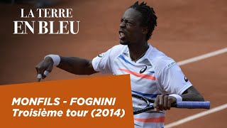 FFT TV  La Terre En Bleu  Gaël Monfils vs Fabio Fognini 2014 [upl. by Aurilia900]