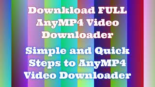 How To Download amp Install AnyMP4 Video Downloader On PC [upl. by Meeks]