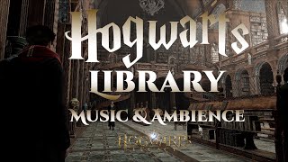 Hogwarts Library  Harry Potter Music and Ambience from Hogwarts Legacy [upl. by Yhtomit792]