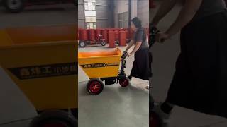 Automatic Trolley Electric tricycle Self loading amp unloading tricycle shorts industrialtrolley [upl. by Fredi]