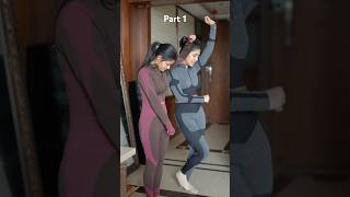 Choti behen ko sikhaya dance comedy funny [upl. by Germann]