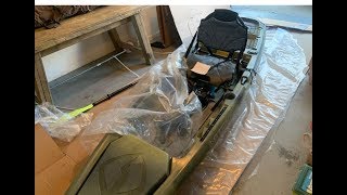 AFFORDABLE PEDAL DRIVE KAYAK UNBOXING AND REVIEW  LIGHTNING KAYAKS [upl. by Oleusnoc]