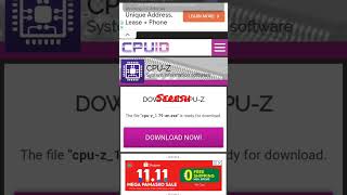 Download CPUZ using Android [upl. by Etnovahs]