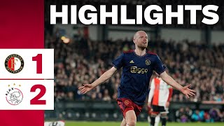 On to the FINAL ❌❌❌  Highlights Feyenoord  Ajax  KNVB Beker [upl. by Nylahs]