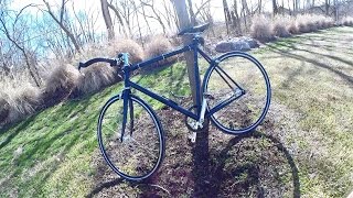 My Wabi Lightning SE Single Speed Road Bicycle Commute Bike Blogger [upl. by Linn]