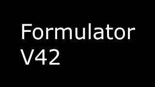 Formulator V42 SFX [upl. by Ahsym]