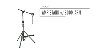 Amp Stand with Boom Arm  RS7501 [upl. by Melborn]