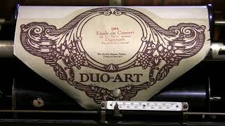 Chaminade  Automne played by the composer DuoArt roll [upl. by Guadalupe]